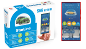Автосигнализация StarLine S66 V2 mini