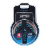 КИТ Aspect AWK-4.4 для 4 кан.усилителя (ССА) 4AWG, 4RCA-4RCA