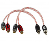 Aura Y-кабель RCA-AY20 1шт. 1 папа 2 мамы