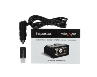 Видеорегистратор с сигнатурным радар-детектором и LNA-усилителем Inspector Mike S Pro