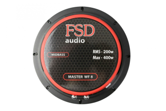 FSD audio MASTER WF 8 20 см, грили в комплекте  