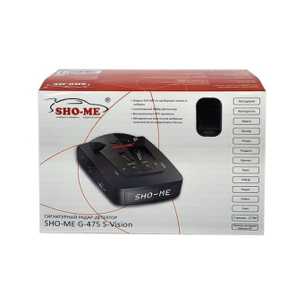 Sho-me G-475 S-VISION SIGNATURE Радар-детектор