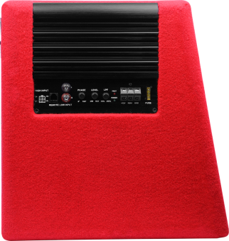 Активный Сабвуфер URAL AC-У12.A Ураган (Красный) 