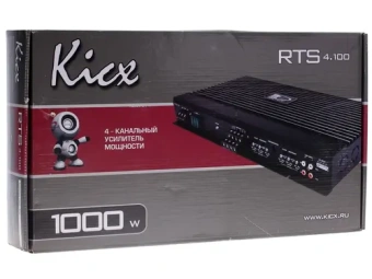 Kicx RTS-4.100 Усилитель 4-канальн. усил.100вт*4!!