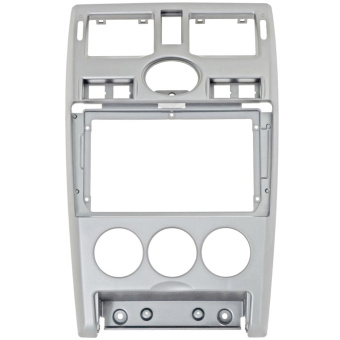 BRAIM рамка Lada Priora 1/ серебристая 9"