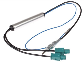 Антенный переходник ISO VW c питанием двойной (ARIA ANT-3)