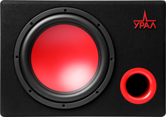 Активный Сабвуфер  URAL AC-У12.A Ураган (Черный) 