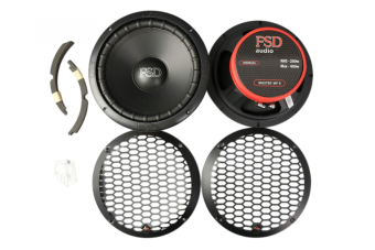 FSD audio MASTER WF 8 20 см, грили в комплекте  