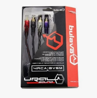 Кабель м/б URAL 4RCA-BV5M