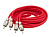 Aura RCA-B22 SE RCA-кабель 2 канала бескислородная медь  (2 метра крассный)