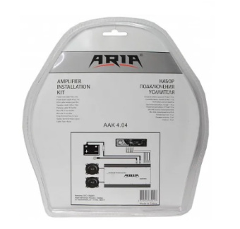 КИТ для подключения усилителя ARIA   ААК 4.04
