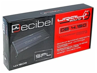 Усилитель URAL DB-4.150 (4х150 при 4 ом) HPF до 8k